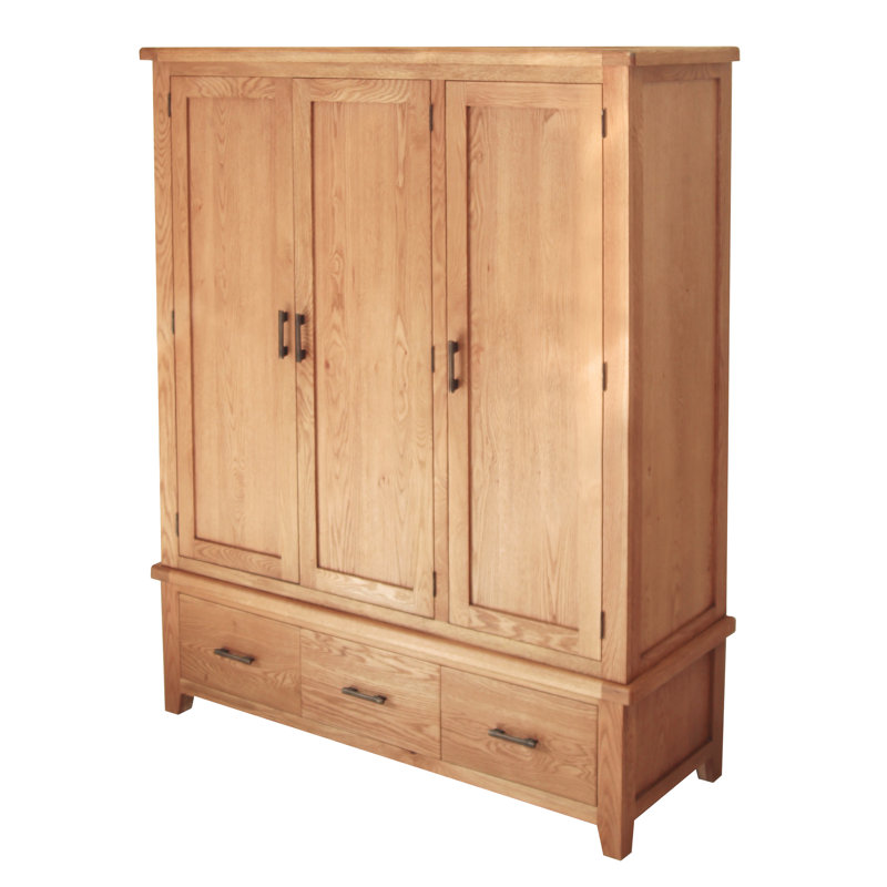 Natur Pur Kleiderschrank Ashlyn | Wayfair.de